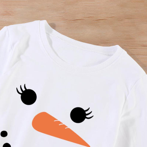 Christmas parent-child vests